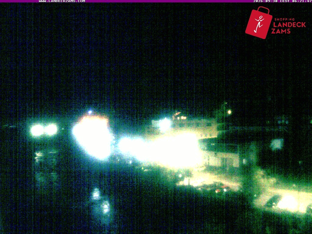 Archived image Webcam City of Landeck - River Inn