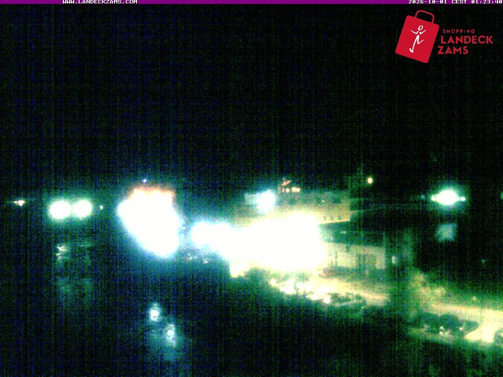 Archiv Foto Webcam Landeck: Blick auf den Inn