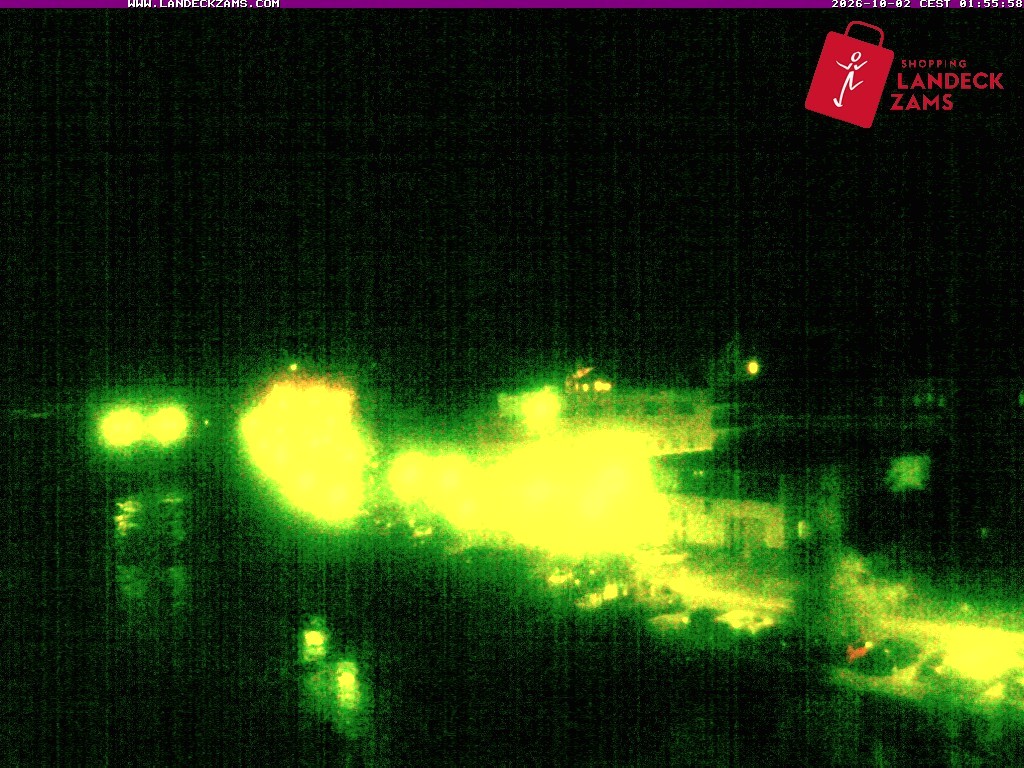 Archiv Foto Webcam Landeck: Blick auf den Inn
