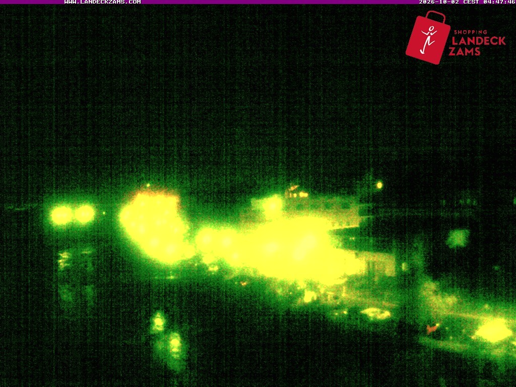 Archiv Foto Webcam Landeck: Blick auf den Inn