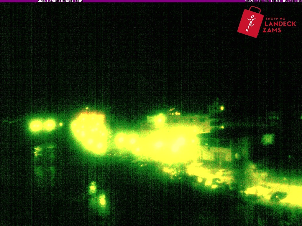 Archived image Webcam City of Landeck - River Inn
