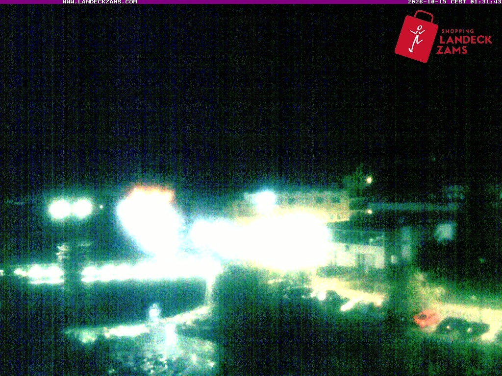 Archived image Webcam City of Landeck - River Inn