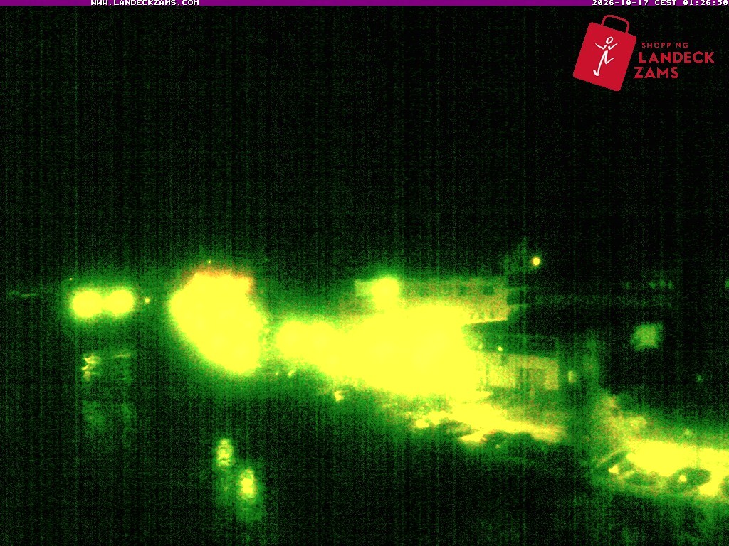 Archiv Foto Webcam Landeck: Blick auf den Inn