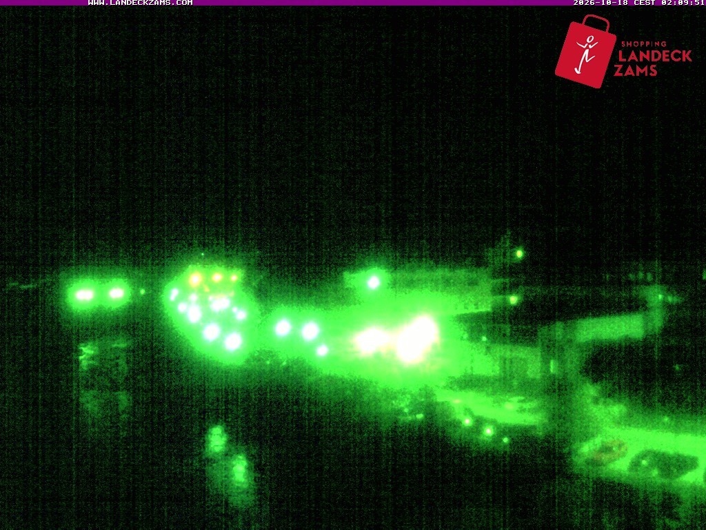Archived image Webcam City of Landeck - River Inn