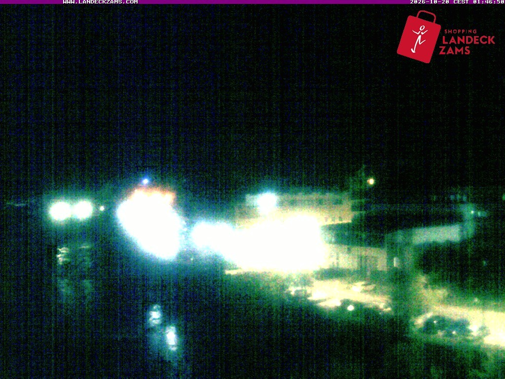 Archiv Foto Webcam Landeck: Blick auf den Inn
