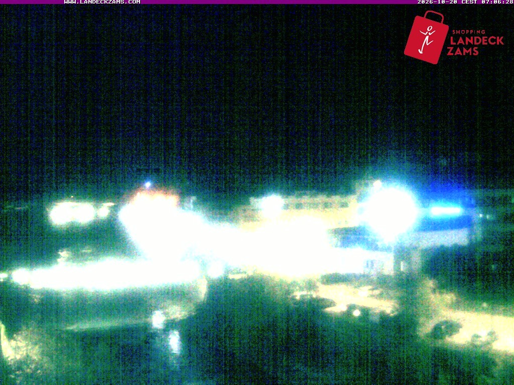 Archiv Foto Webcam Landeck: Blick auf den Inn