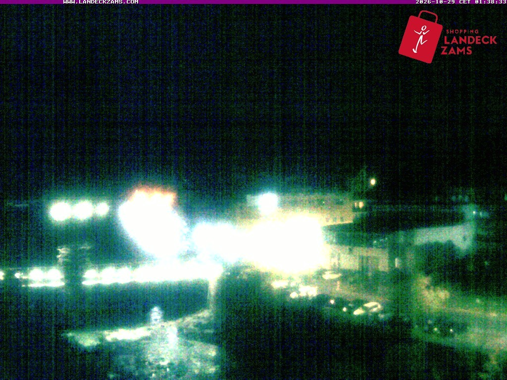Archiv Foto Webcam Landeck: Blick auf den Inn