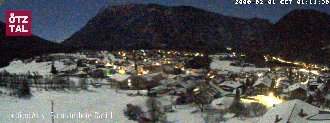 Archived image Webcam Sautens im Ötztal