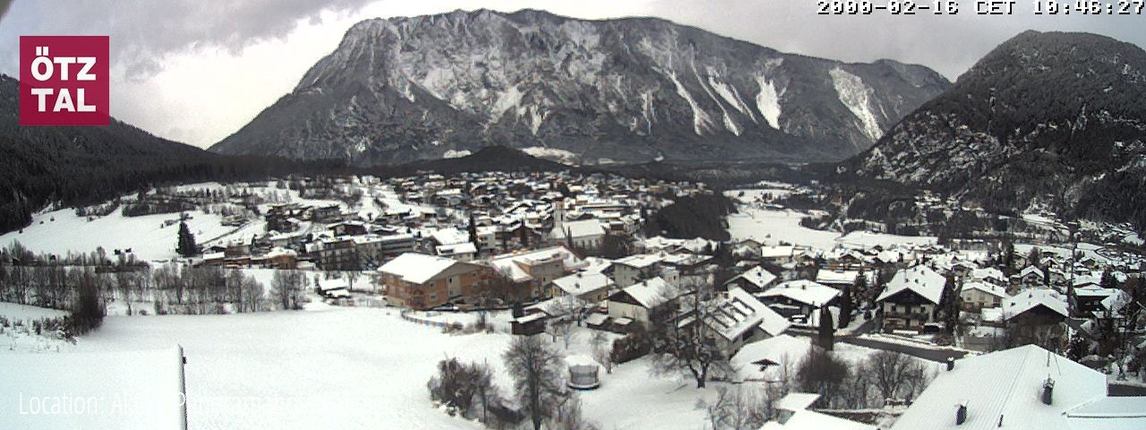 Archived image Webcam Sautens im Ötztal