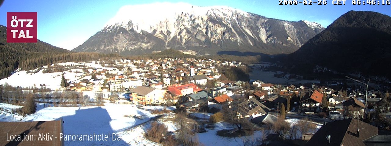Archived image Webcam Sautens im Ötztal