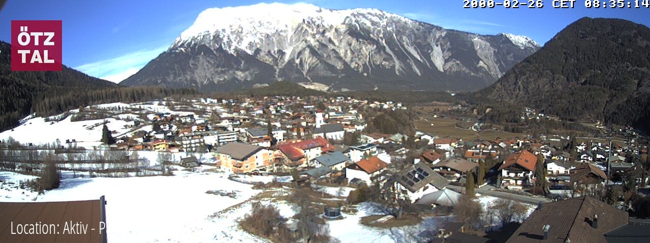 Archived image Webcam Sautens im Ötztal