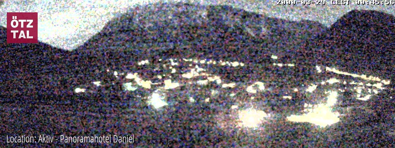 Archived image Webcam Sautens im Ötztal