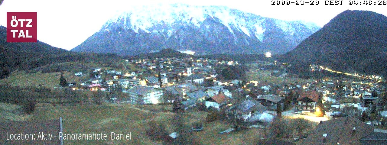 Archived image Webcam Sautens im Ötztal
