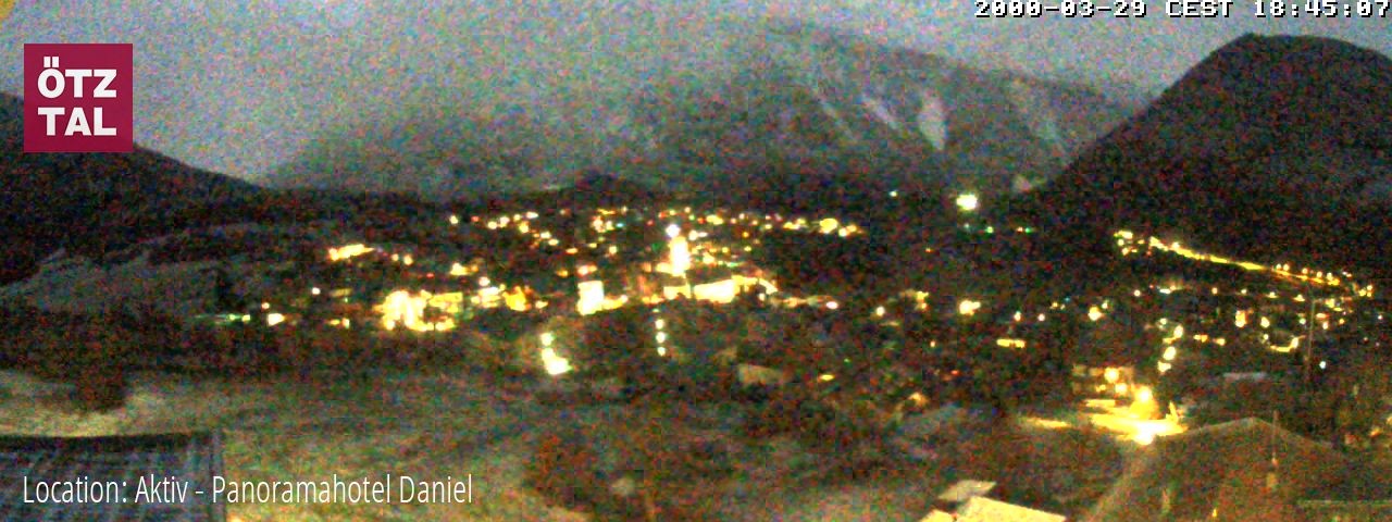 Archived image Webcam Sautens im Ötztal