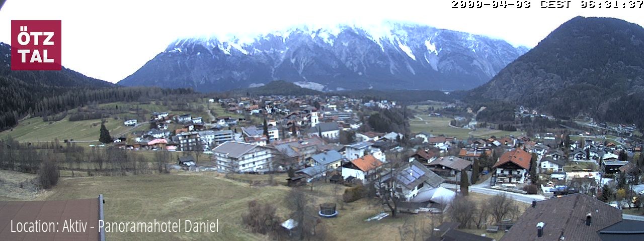 Archived image Webcam Sautens im Ötztal