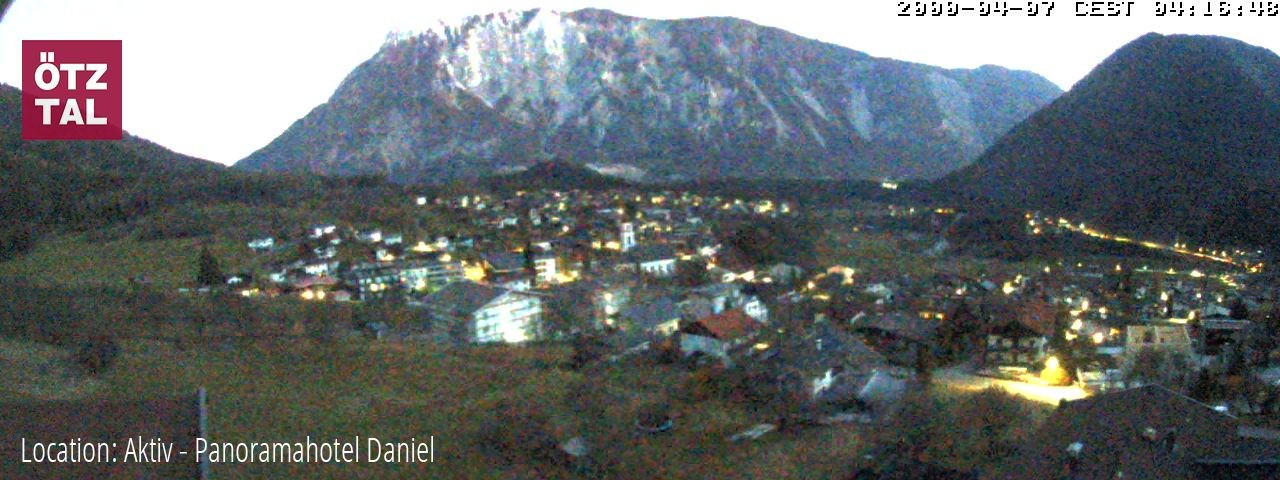 Archived image Webcam Sautens im Ötztal