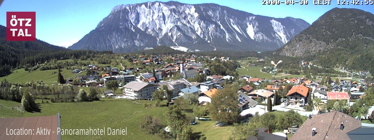 Archived image Webcam Sautens im Ötztal