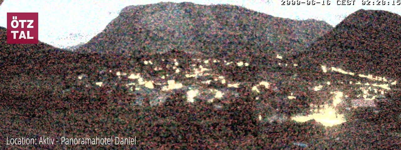 Archived image Webcam Sautens im Ötztal