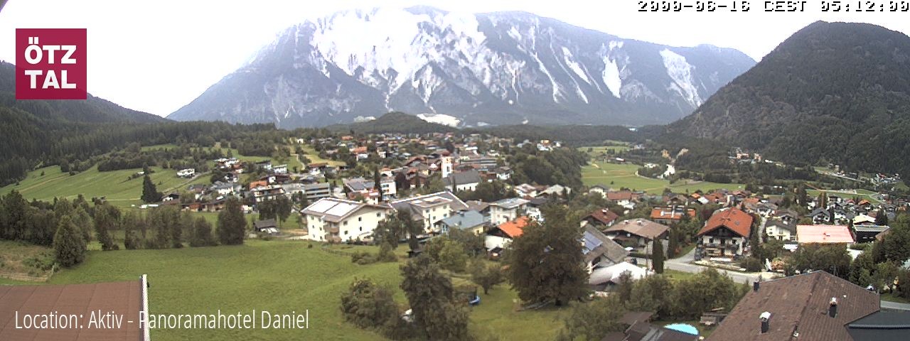 Archived image Webcam Sautens im Ötztal