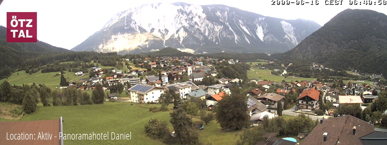 Archived image Webcam Sautens im Ötztal