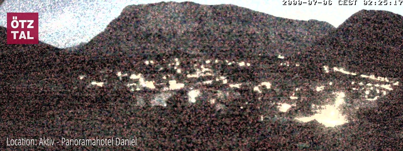 Archived image Webcam Sautens im Ötztal