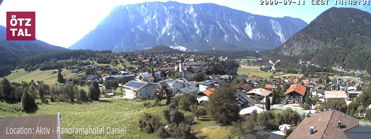 Archived image Webcam Sautens im Ötztal