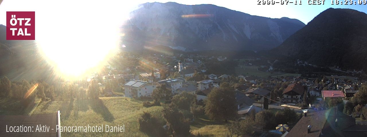 Archived image Webcam Sautens im Ötztal