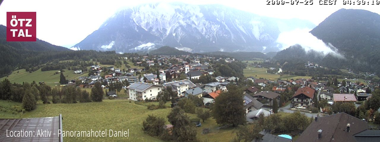Archived image Webcam Sautens im Ötztal