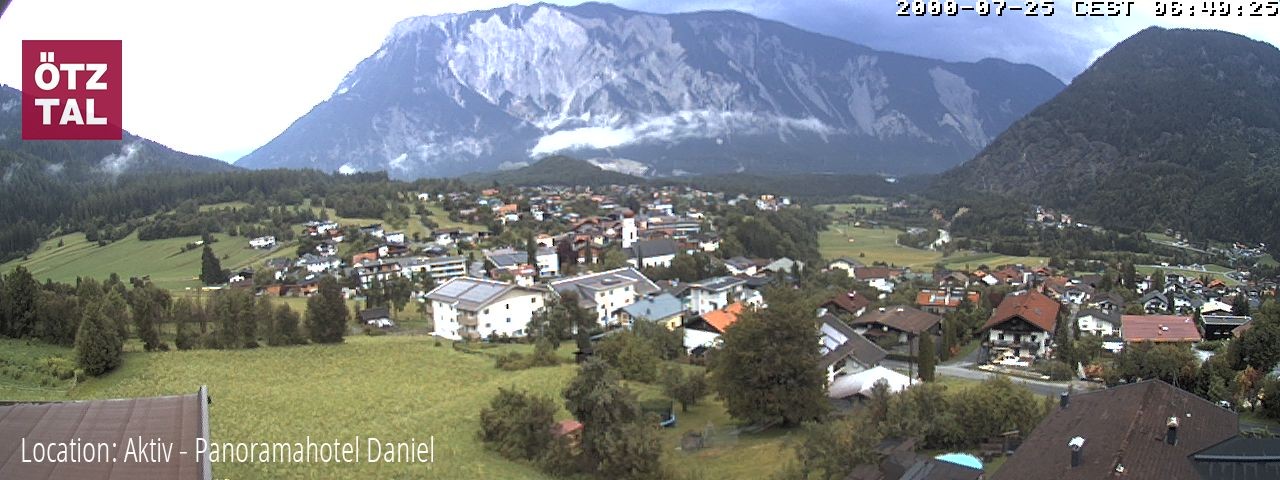 Archived image Webcam Sautens im Ötztal