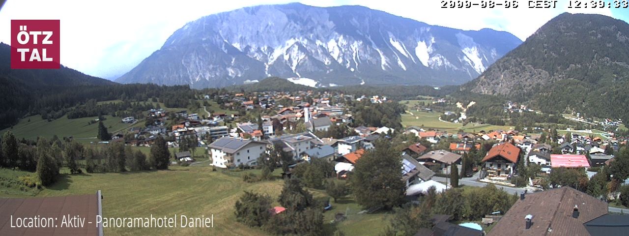 Archived image Webcam Sautens im Ötztal