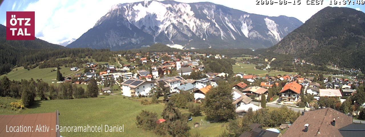 Archived image Webcam Sautens im Ötztal