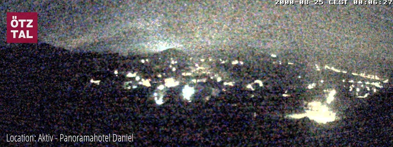 Archived image Webcam Sautens im Ötztal