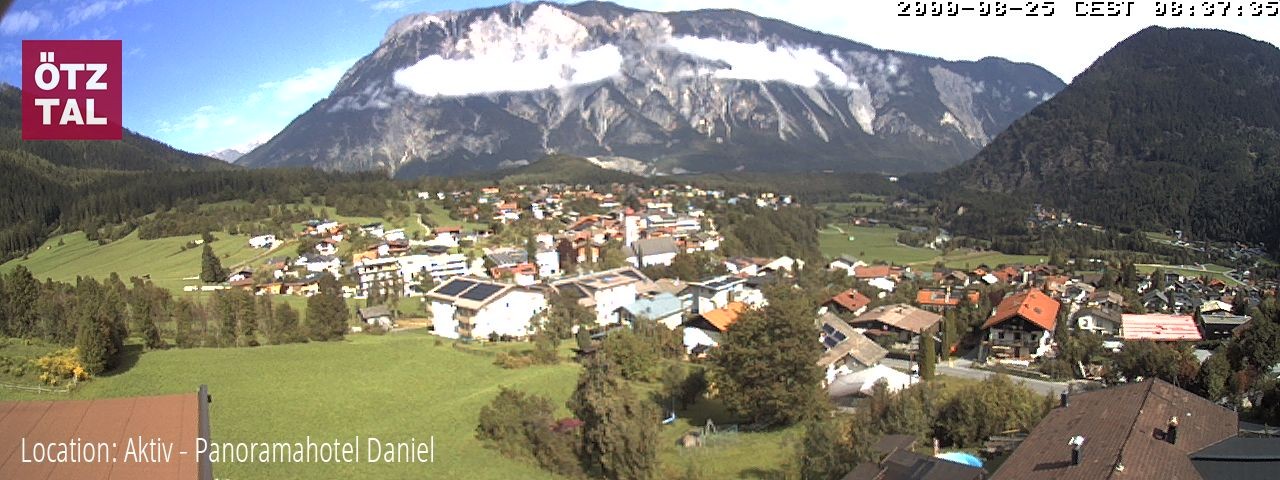 Archived image Webcam Sautens im Ötztal