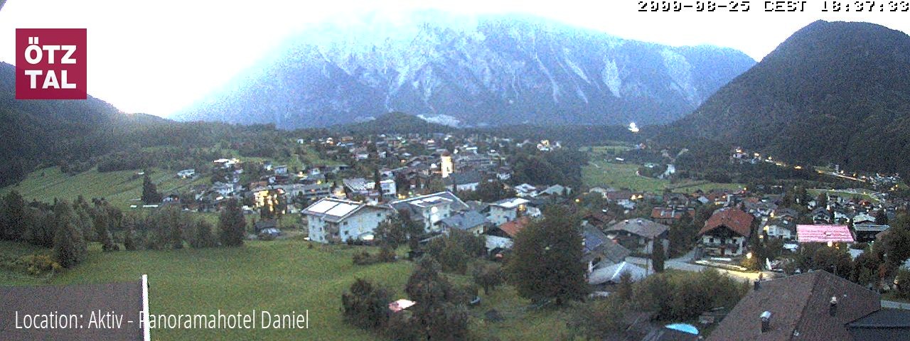 Archived image Webcam Sautens im Ötztal