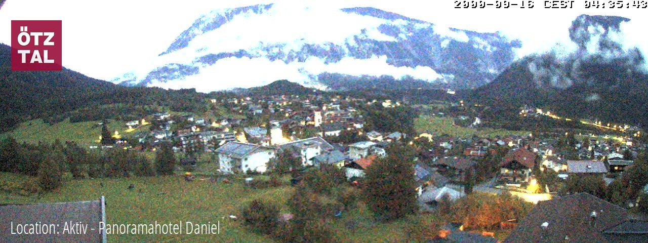 Archived image Webcam Sautens im Ötztal
