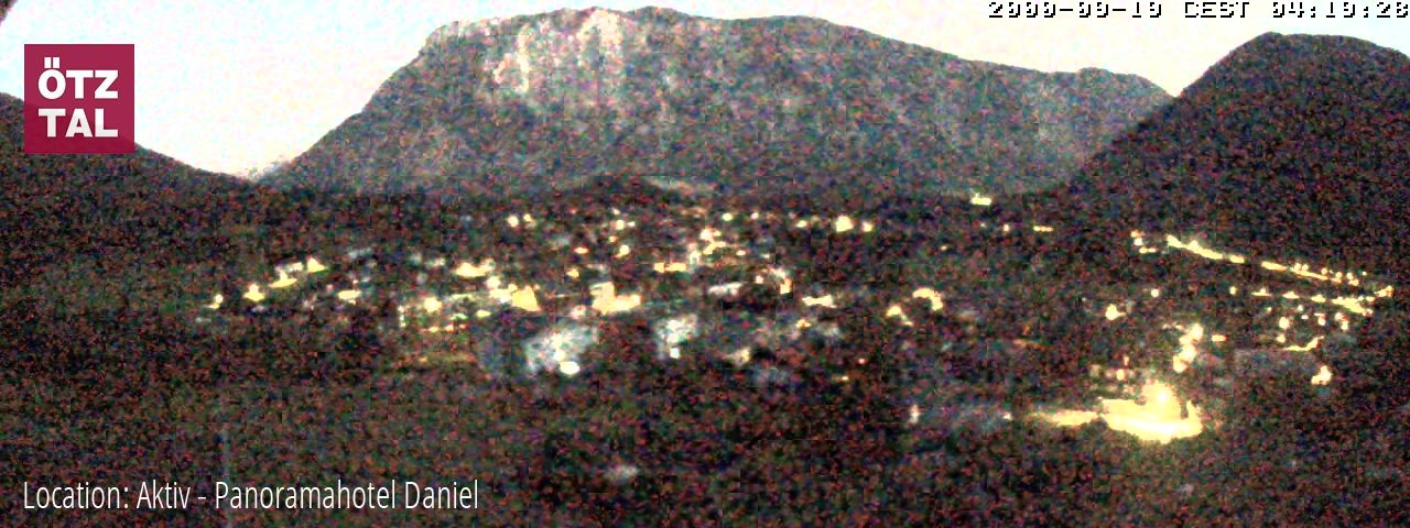 Archived image Webcam Sautens im Ötztal