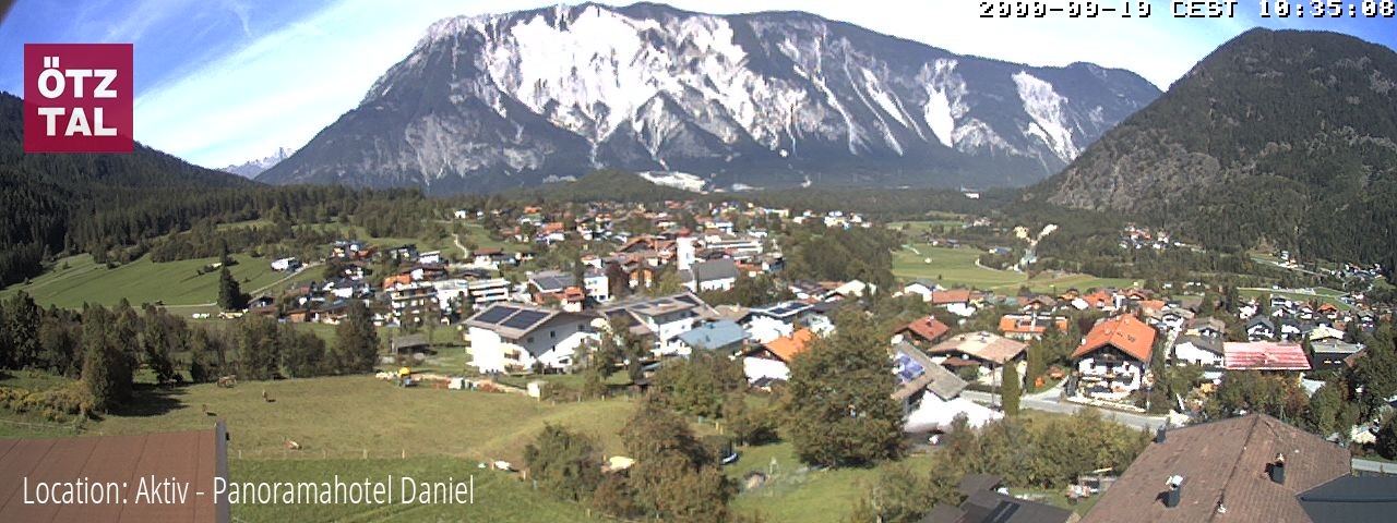 Archived image Webcam Sautens im Ötztal