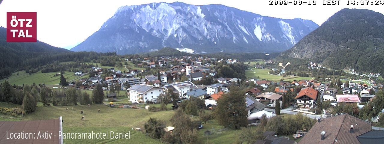 Archived image Webcam Sautens im Ötztal