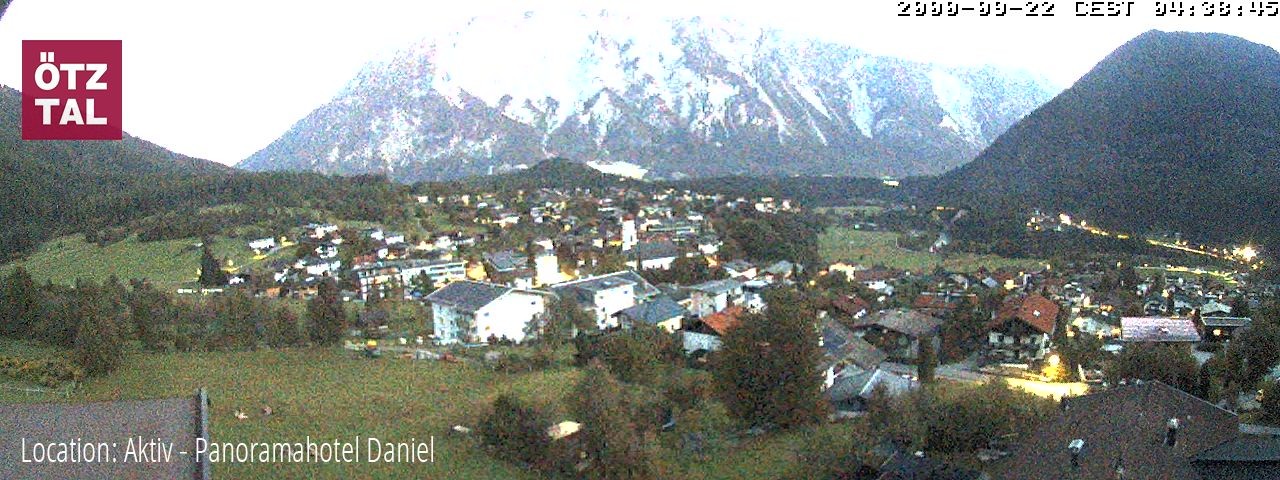 Archived image Webcam Sautens im Ötztal