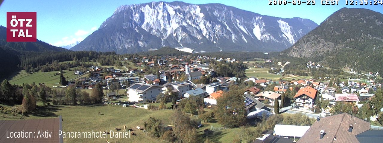 Archived image Webcam Sautens im Ötztal