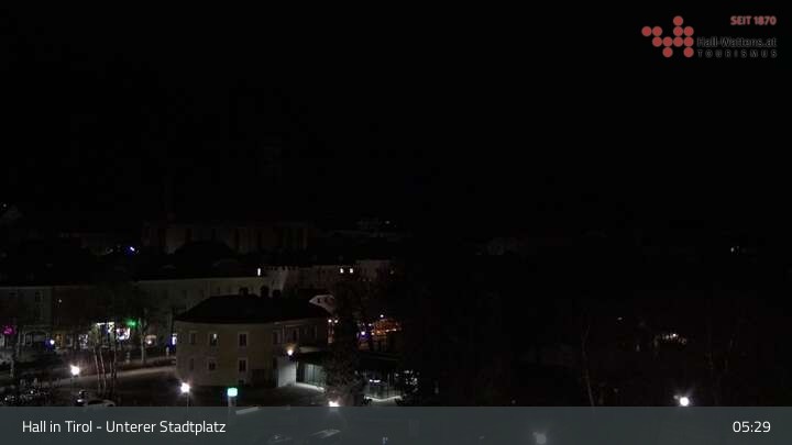 Archiv Foto Webcam Hall in Tirol - Unterer Stadtplatz