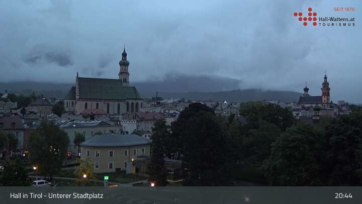 Archiv Foto Webcam Hall in Tirol - Unterer Stadtplatz