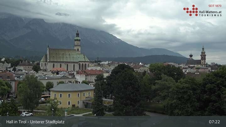 Archiv Foto Webcam Hall in Tirol - Unterer Stadtplatz
