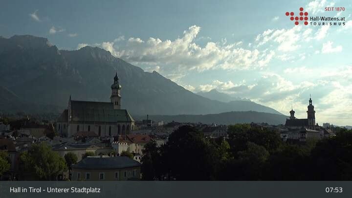 Archiv Foto Webcam Hall in Tirol - Unterer Stadtplatz