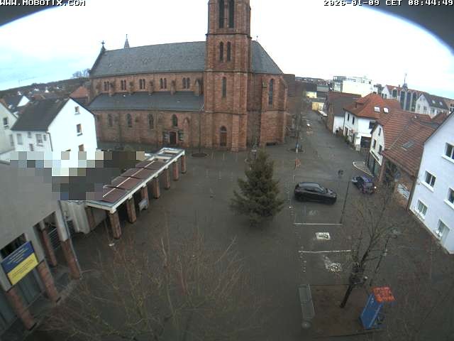 Archiv Foto Webcam Rodgau: Rathausplatz Jügesheim