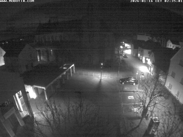 Archiv Foto Webcam Rodgau: Rathausplatz Jügesheim
