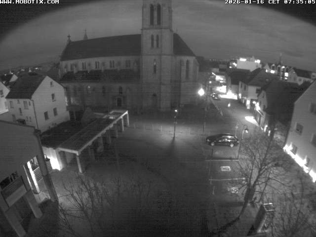 Archiv Foto Webcam Rodgau: Rathausplatz Jügesheim
