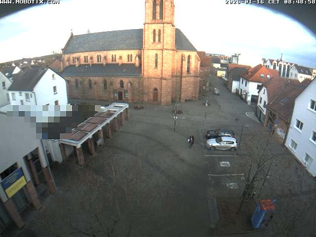Archiv Foto Webcam Rodgau: Rathausplatz Jügesheim