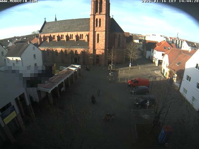 Archiv Foto Webcam Rodgau: Rathausplatz Jügesheim