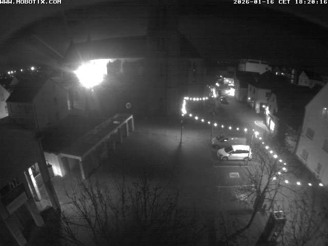 Archiv Foto Webcam Rodgau: Rathausplatz Jügesheim